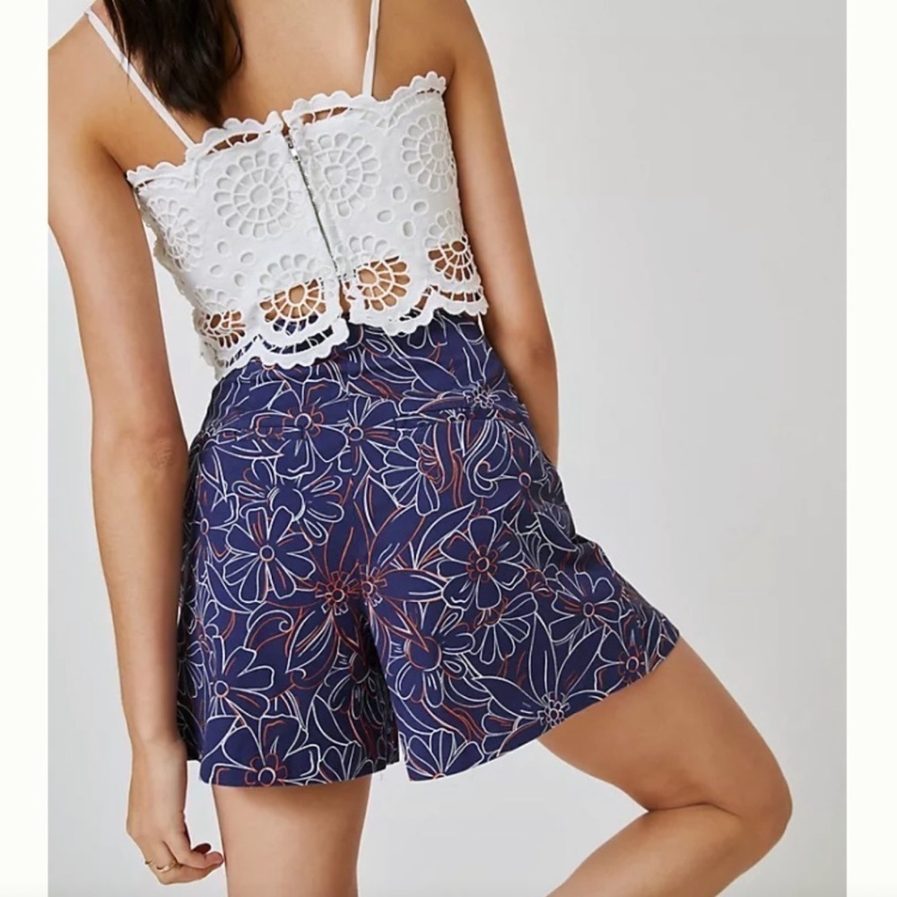 - NWT Maeve by, Anthropologie, Navy Red White Tennis Skort, Size 6 - Picture 2 of 12